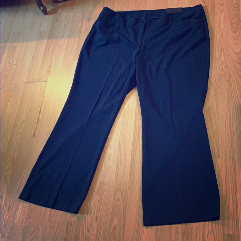 Brand New Navy Lane Bryant Classic Trouser - Tall